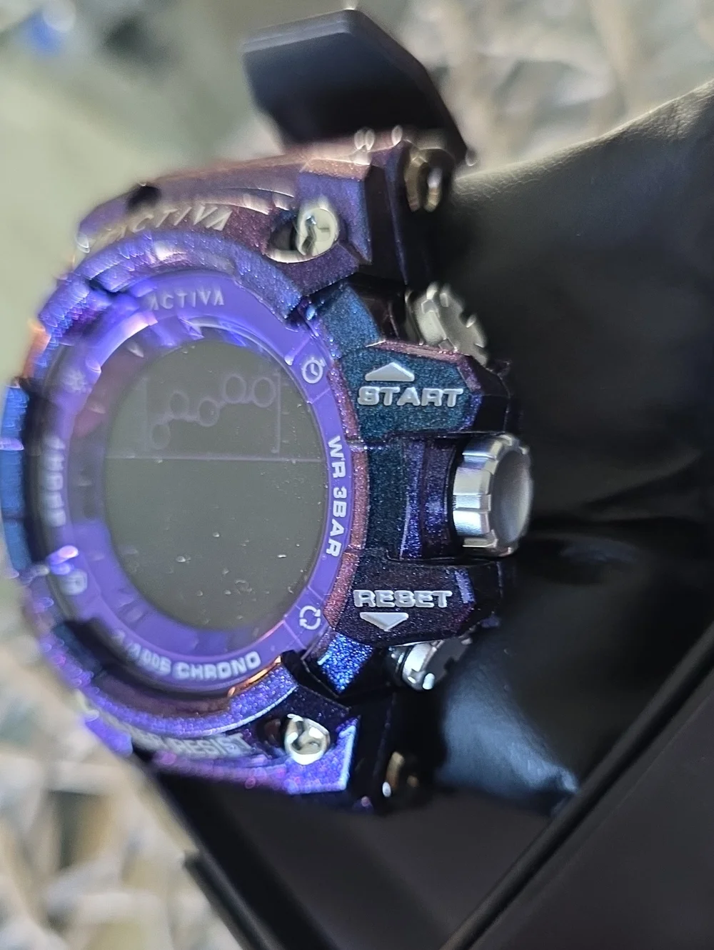 294. Activa X Invicta Digital Unisex Watch - 50mm. Iridescent purple ACW8082-02
